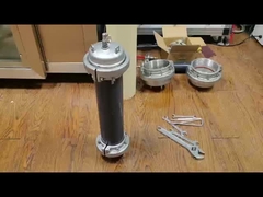 XGJ-25M เครื่องทดสอบความดันแบบไฮโดรสเตติก 0-10MPA พร้อมจอ LCD