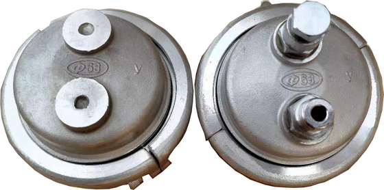 Dn 63mm Hydrostatic Plug No Leakage End Caps สำหรับแรงดันสถิตย์ของท่อและเครื่องทดสอบการระเบิด