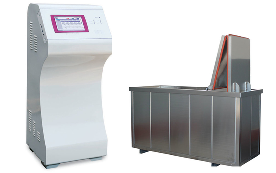 3 สถานี 100 บาร์เครื่อง Hydrotest สำหรับท่อพลาสติก