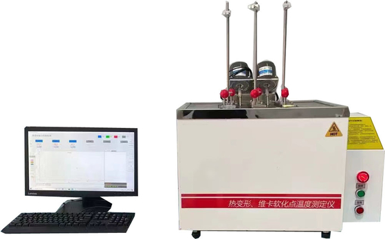 220v 50hz Hdt Vicat เครื่องทดสอบการควบคุมคอมพิวเตอร์