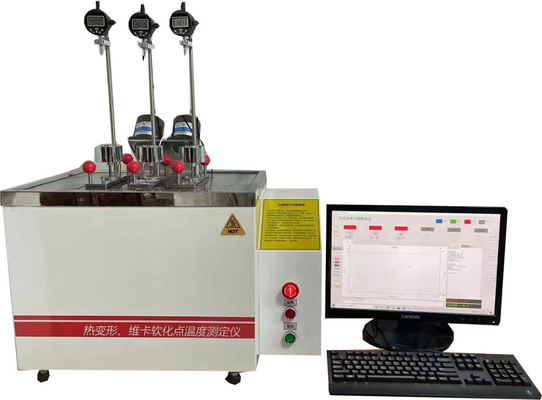 10N Hdt Vst Machine Heat Deflection Temperature พลาสติก คอมพิวเตอร์ควบคุม