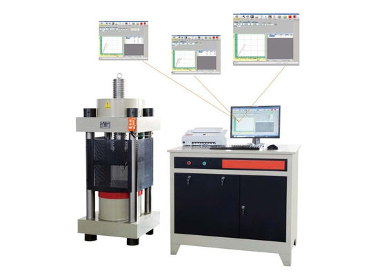 600KN คอนกรีต เครื่องแรงกด เครื่องซีเมนต์ วิธีการตรวจสอบความแข็งแรง ISO