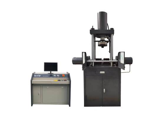 Electrohydraulic Servo Bending Tester การควบคุมคอมพิวเตอร์สําหรับเหล็ก Bar แผ่นเหล็ก