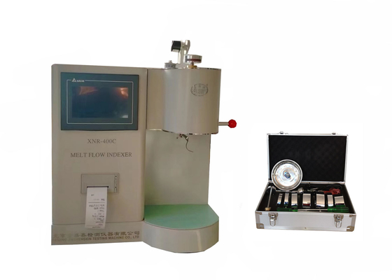 เครื่อง MFI Plastic PS Melt Flow Index Tester เครื่อง ISO 1133 ASTM D 1238