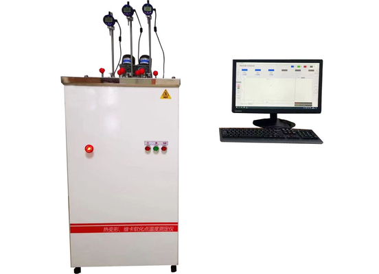 เครื่องทดสอบ HDT Vicat สําหรับการทดสอบอุณหภูมิการปรับปรุง