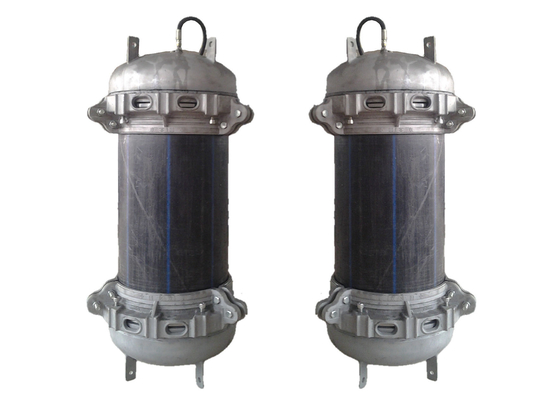 DN 400 มม ปิดปลายท่อพลาสติกที่มีบอลท์แนบ, วาลล์อากาศและวงแหวนปิดสําหรับองค์ประกอบโครงสร้าง