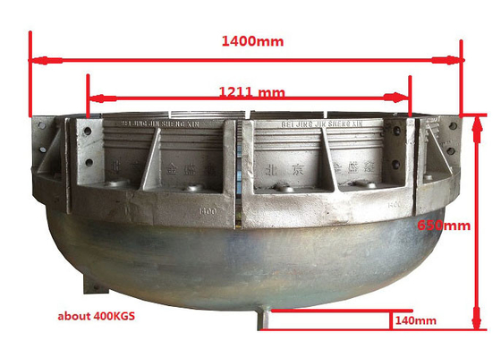 ฝาปิดปลายท่อพลาสติก DN 1200 มม. พร้อมการทดสอบไฮโดรสแตติกตามมาตรฐาน ASTM D 1598/1599