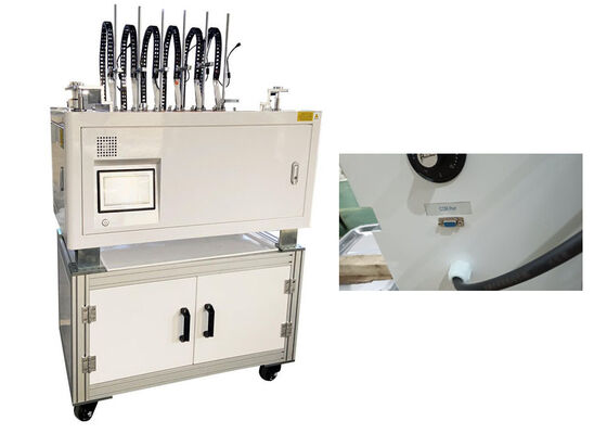 เครื่องทดสอบ HDT VICAT เหมาะสำหรับการตรวจวัดการเปลี่ยนรูปเนื่องจากความร้อนและอุณหภูมิอ่อนตัวในการควบคุมโพลีเมอร์อย่างแม่นยำ