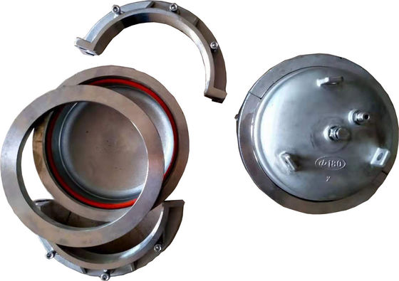 φ180mmฝาท้ายท่อพลาสติกสำหรับของเหลวลำเลียง Con