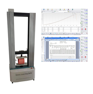 เครื่องทดสอบความแข็งของท่อวงแหวนด้วยคอมพิวเตอร์ Standard Iso 9969 Iso 5893 Astm D638